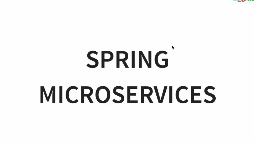 Udemy on sale spring microservices