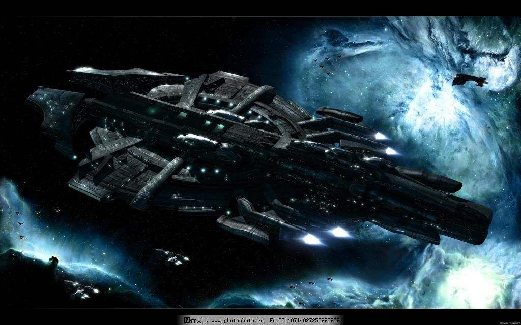 各类太空策略里的人类星舰对比