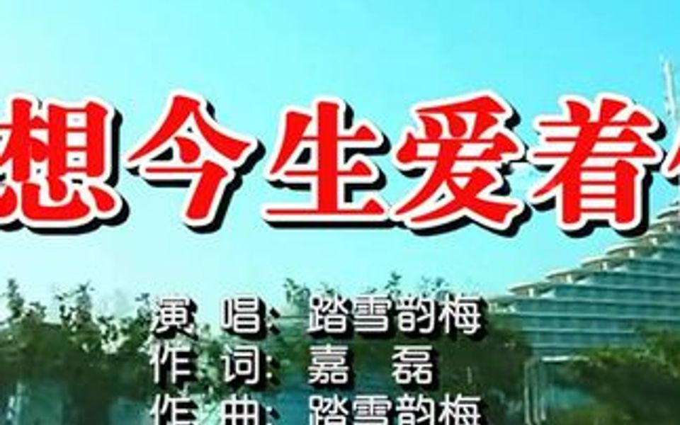 [图]《只想今生爱着你》踏雪韵全国KTV上架发行版