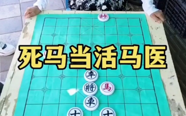 象棋残局,死马当活马医哔哩哔哩bilibili