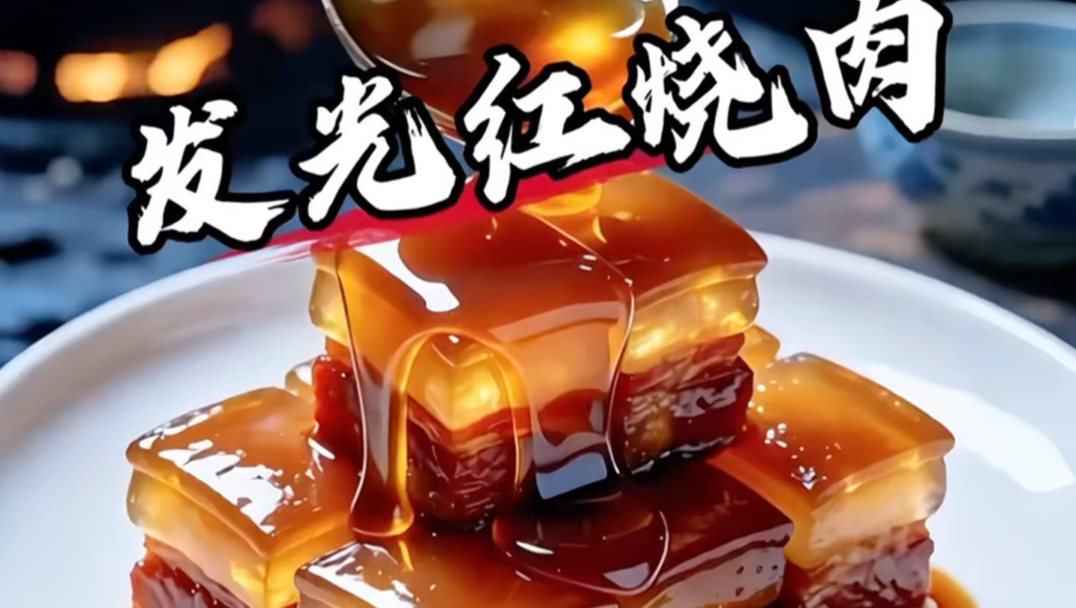 沉浸式体验清代御厨做会发光的红烧肉海报