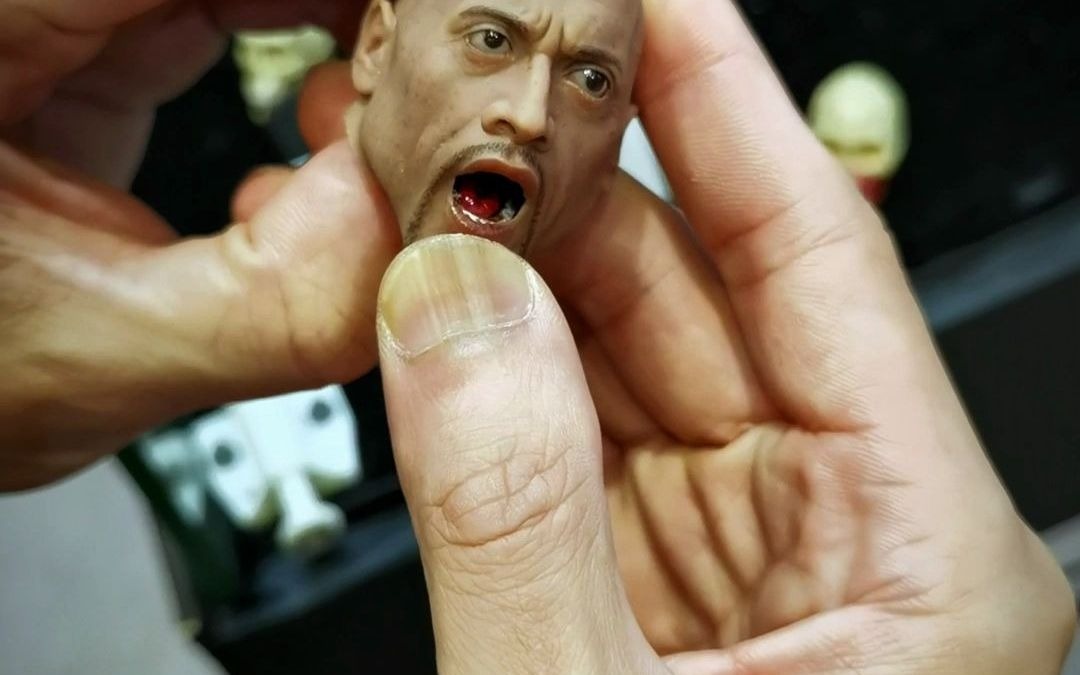 "真 真骨雕"2021上海wf coomodel x chentoys 1/6 硅胶拟真可动头雕