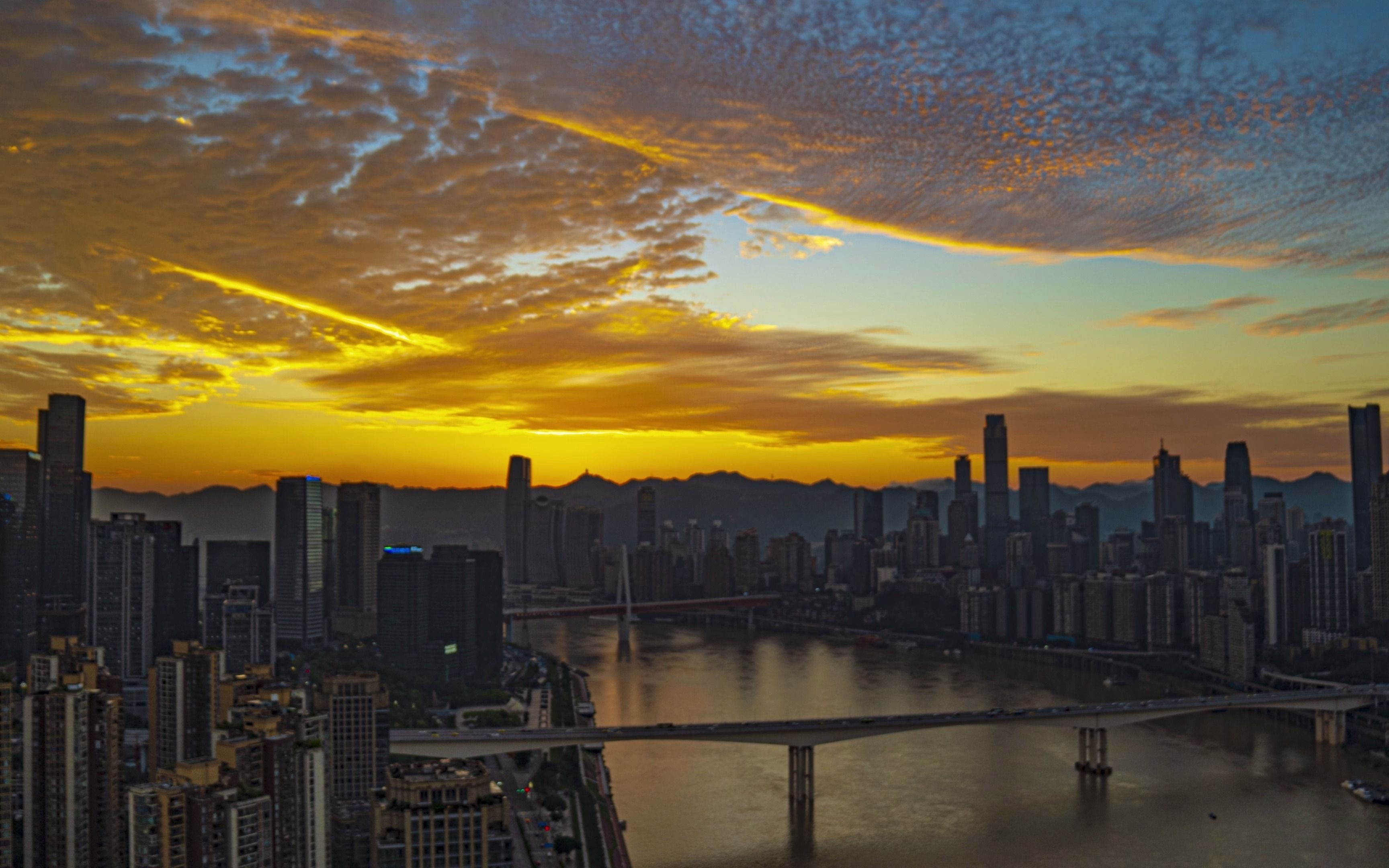 最美日出早安重庆 10;23