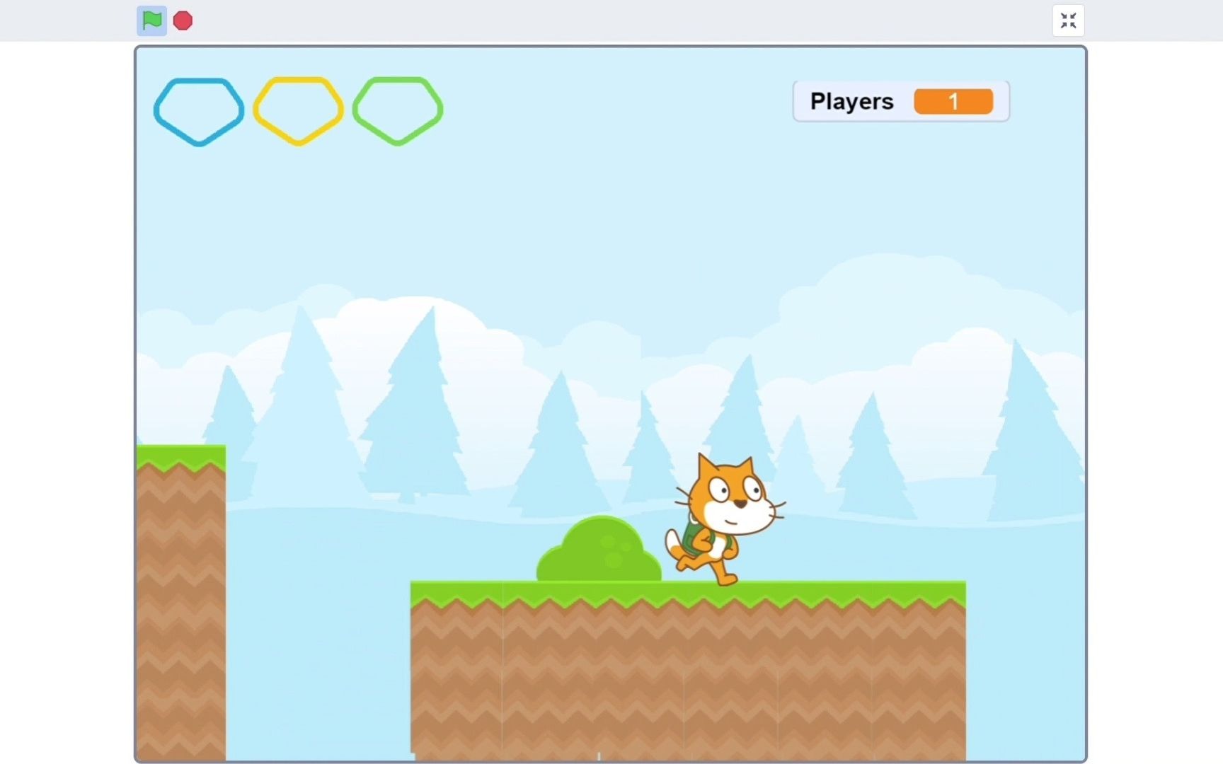 活动作品scratchgame小猫酷跑