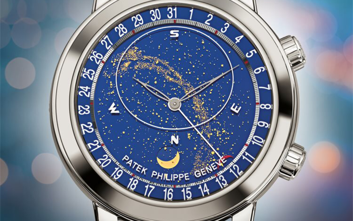 patekphilippesa超复杂计时功能ref6102p001星空世界腕表月龄