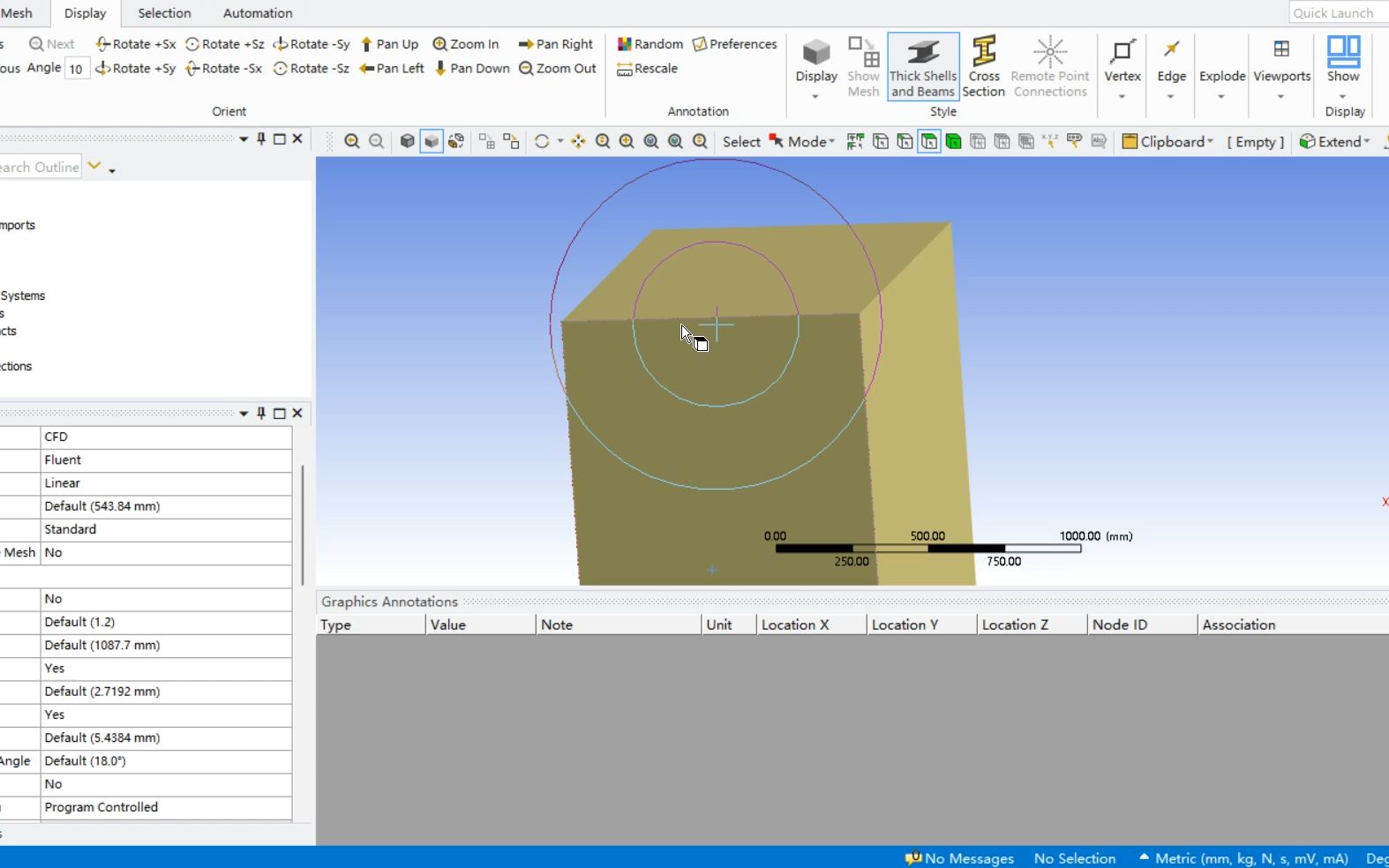 [图]ansys workbench mesh网格划分常用功能总结，快速入门