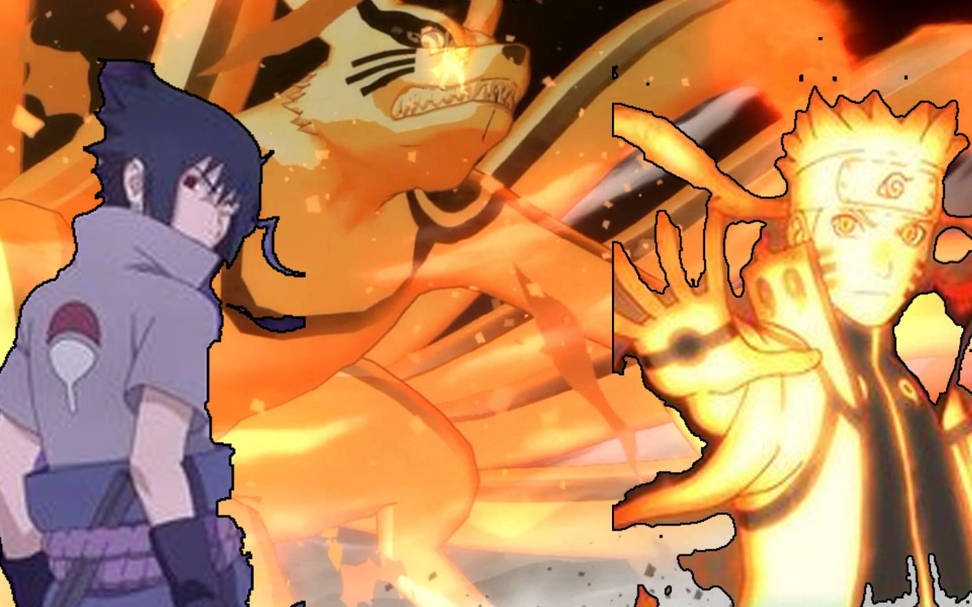 【火影忍者】【究极风暴4】九尾鸣人叛变要打死佐助?