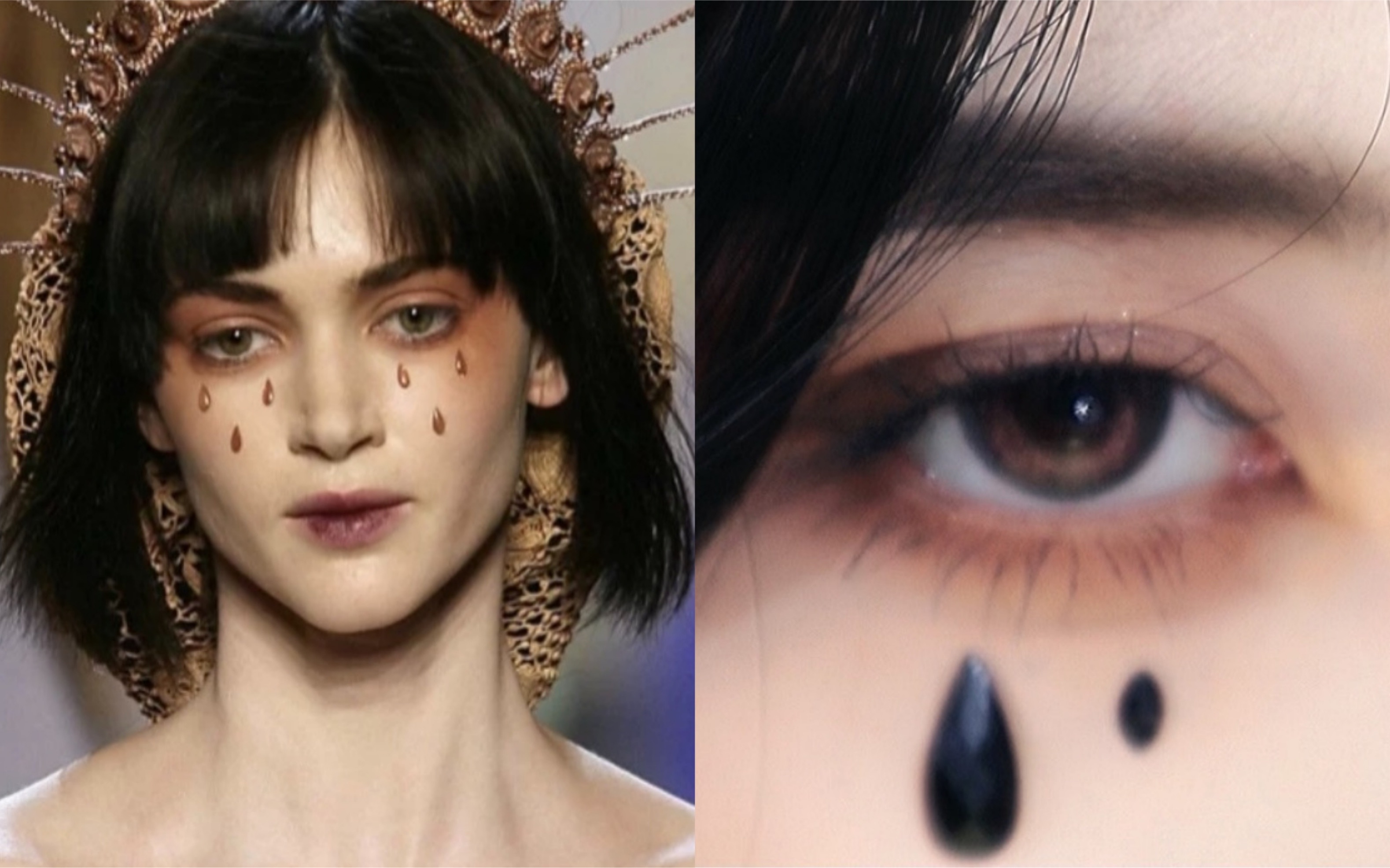 零基础～万圣节泪滴妆|仙女教母