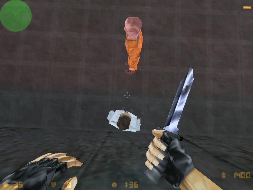 那些年在cs中自由飞翔的人质!