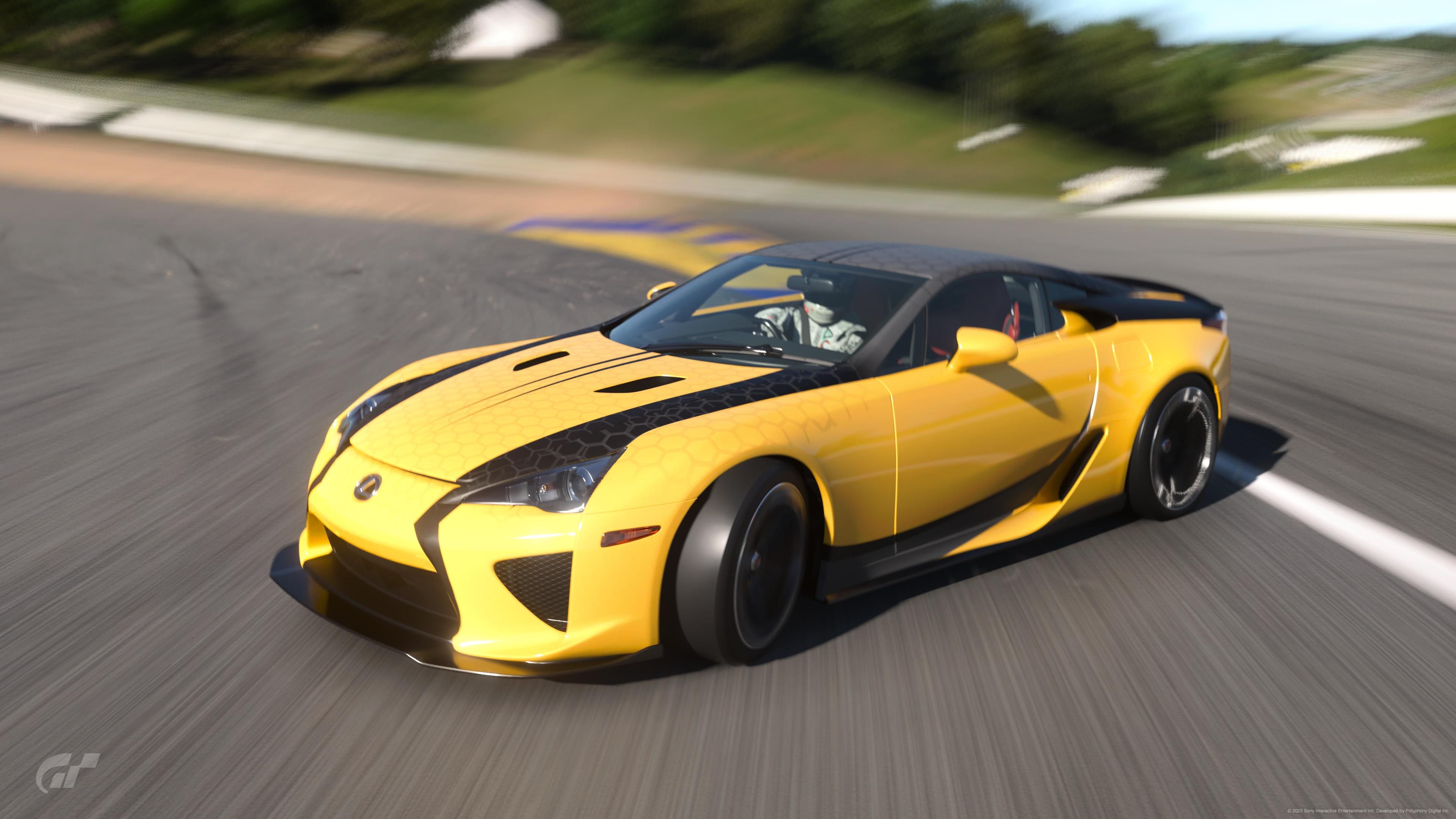 【gt7】雷克萨斯lfa10赛道新涂装