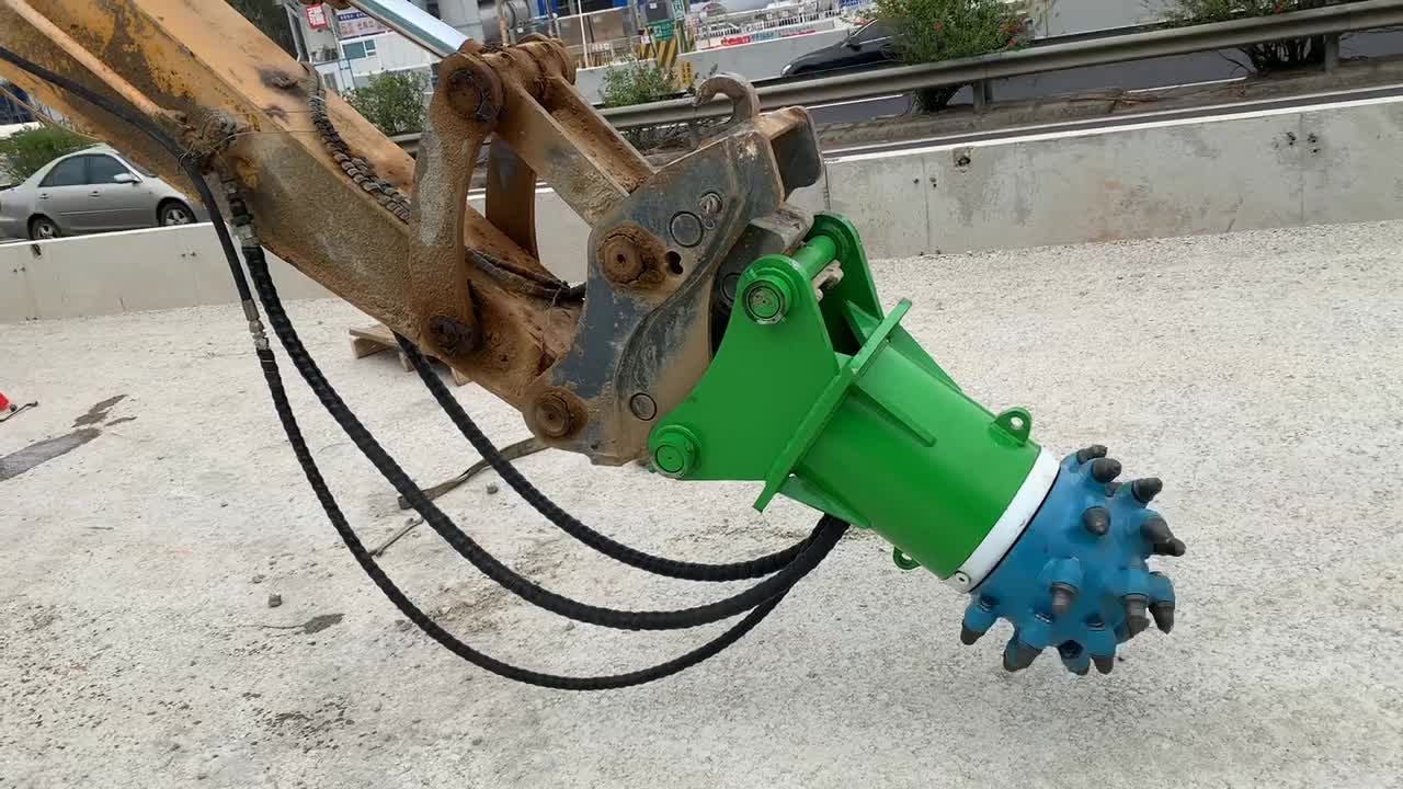 挖掘机铣挖头 液压横向铣挖机 管道施工铣刨机 挖掘机改装铣刨机