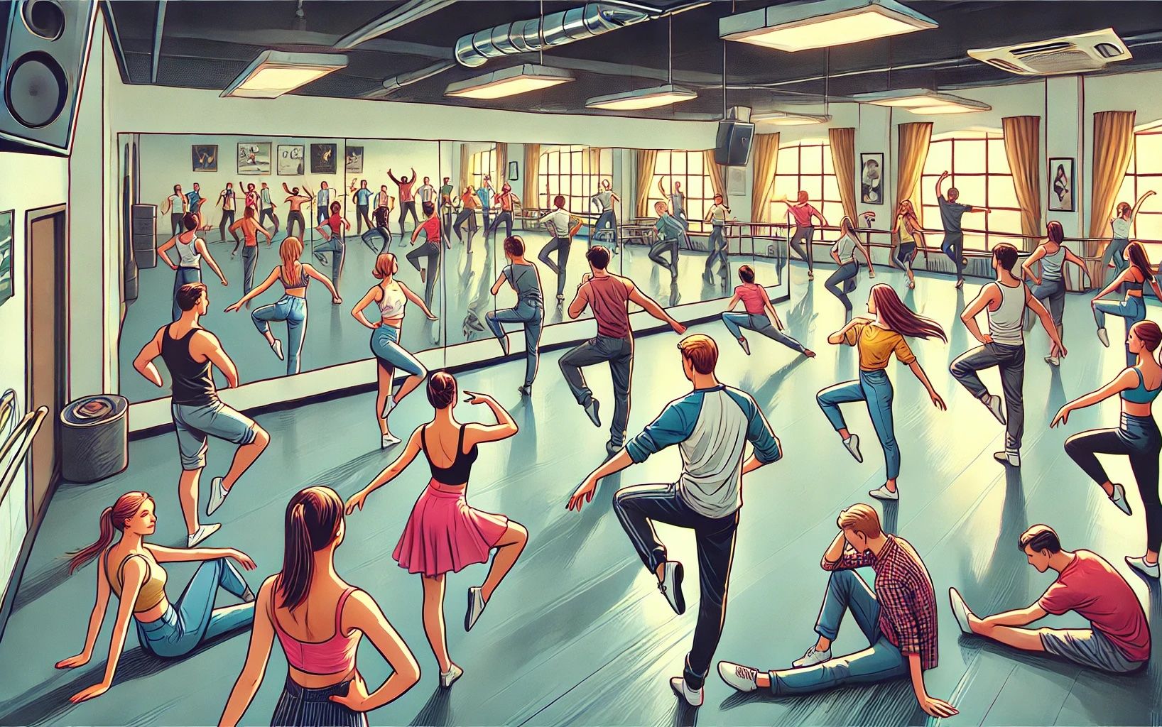 94. 上舞蹈课 at a dance class,100个英语实战场景