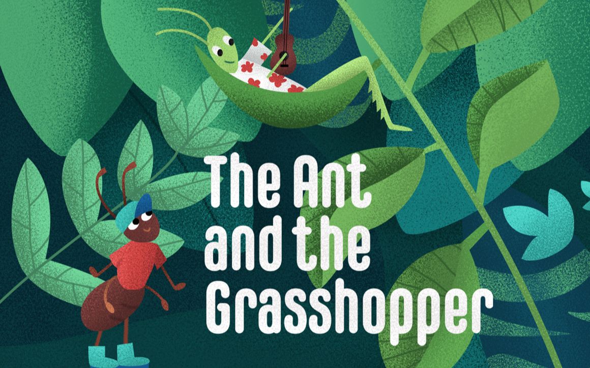 [英文经典童书]《蚂蚁与蚂蚱》the ant and the grasshopper