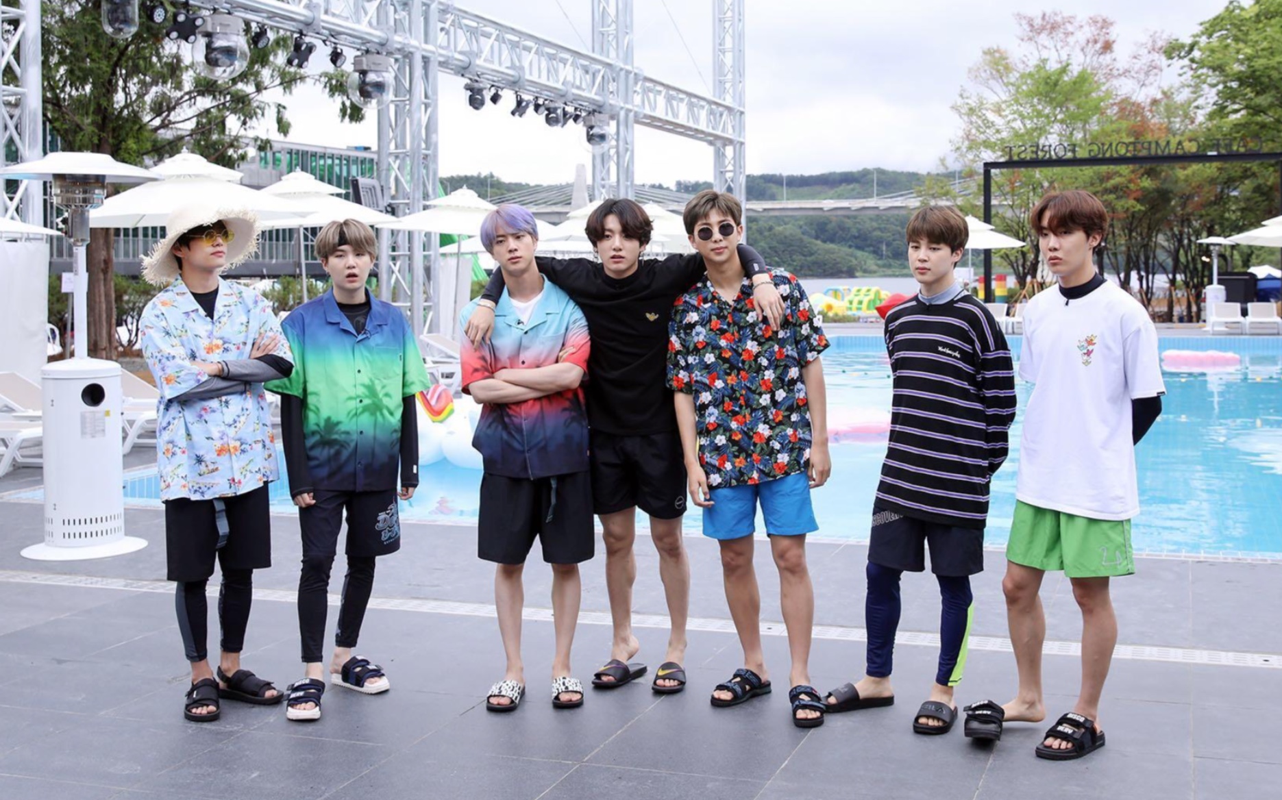 【run!bts!】中字 190806 ep.83 夏日 野游会 1