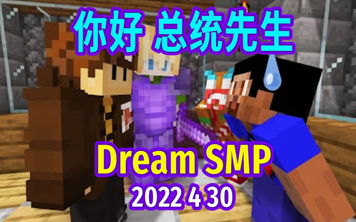 【Dream SMP/第五季剧情/中文字幕】你好 总统先生(Hello Mr. President)我的世界