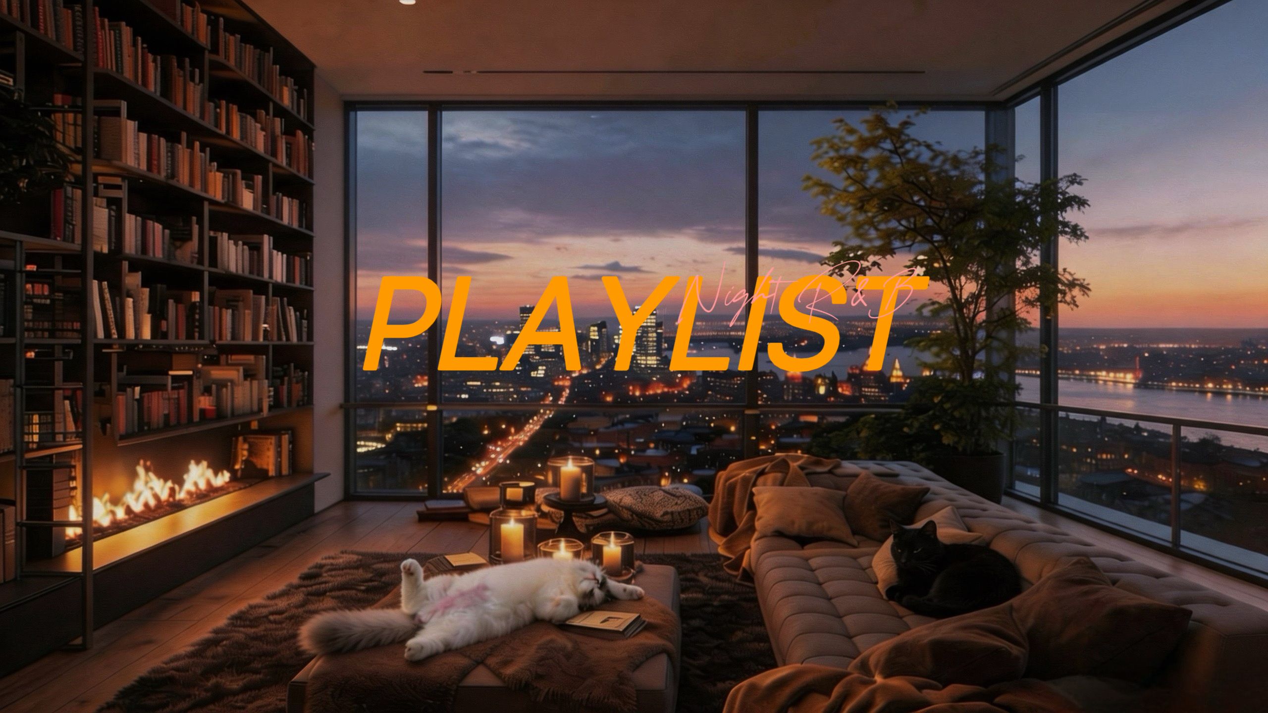 氛围感拉满 Night R&B PLAYLIST｜凌晨3点，我靠这个歌单戒掉了精神内耗｜学习｜工作｜失眠时循环的R&B 用了這個 寫一個簡介
