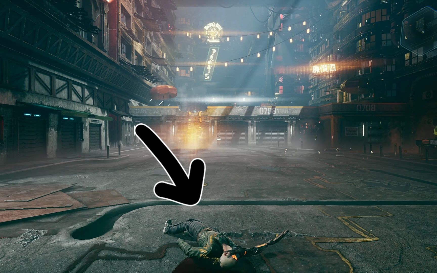 【ghostrunner幽灵行者】第一关 但是没有shift捏