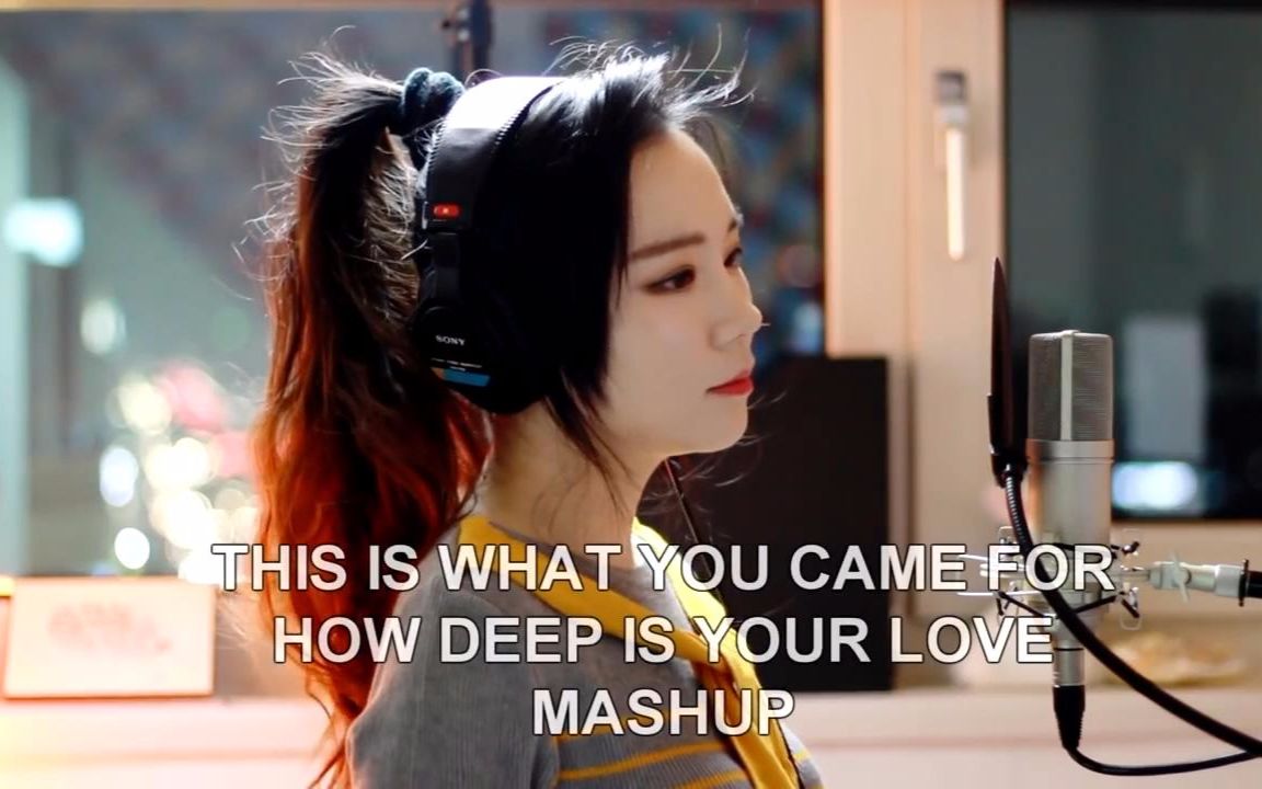 [图]【油管惊艳翻唱】This Is What You Came For & How Deep Is Your Love ( J.Fla )（中文字幕）