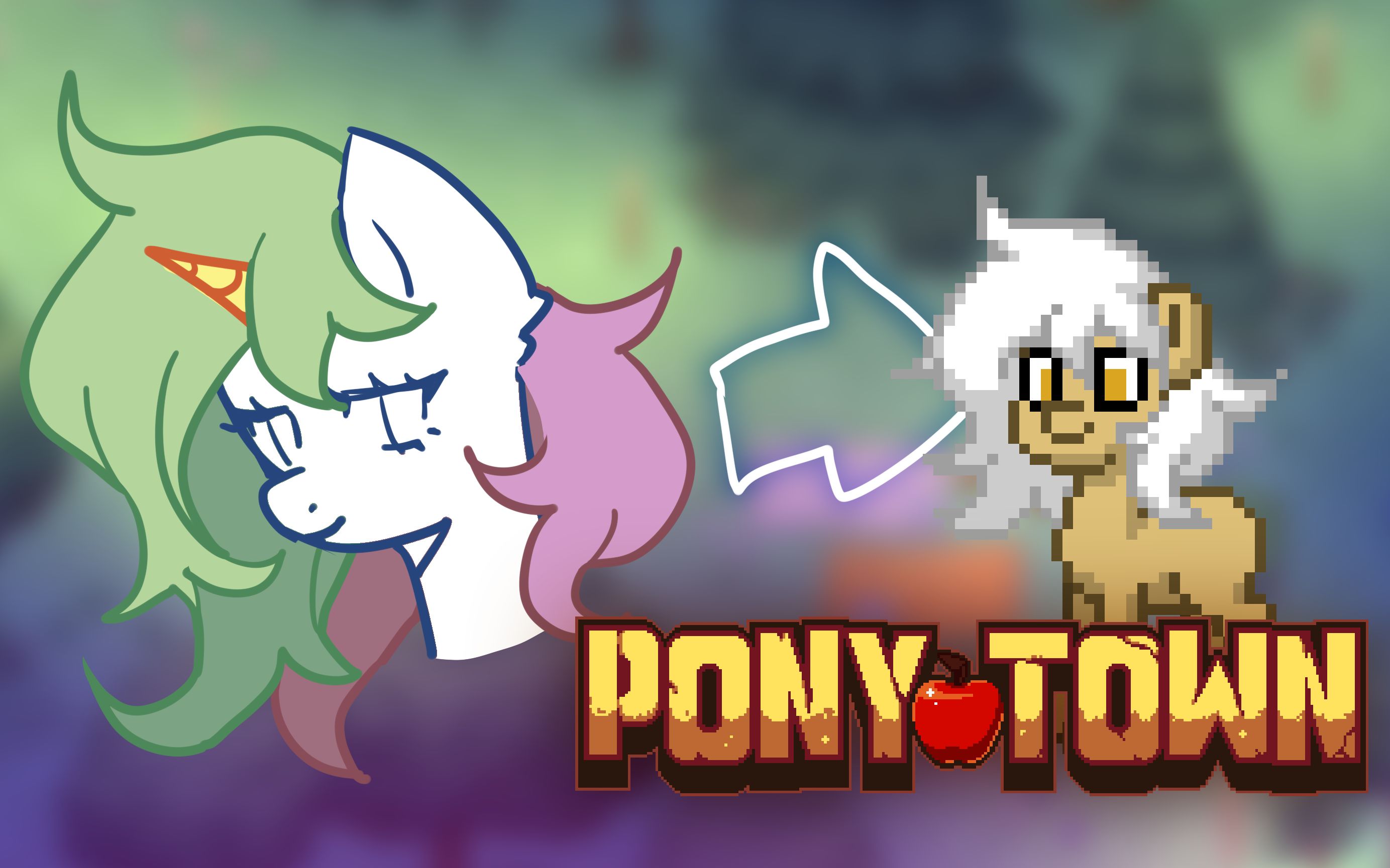 PonyTown 鬃毛绘制教程哔哩哔哩bilibili