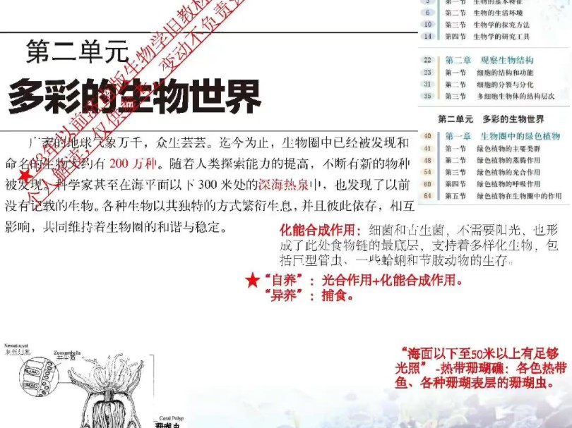 个人解读仅供参考:23年以前的济南版生物学七上植物类群哔哩哔哩bilibili