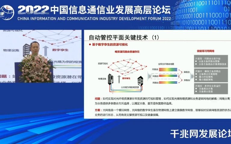 2022中国信息通信业高层千兆网发展论坛赵永利北京邮电大学研究生院副院长02哔哩哔哩bilibili