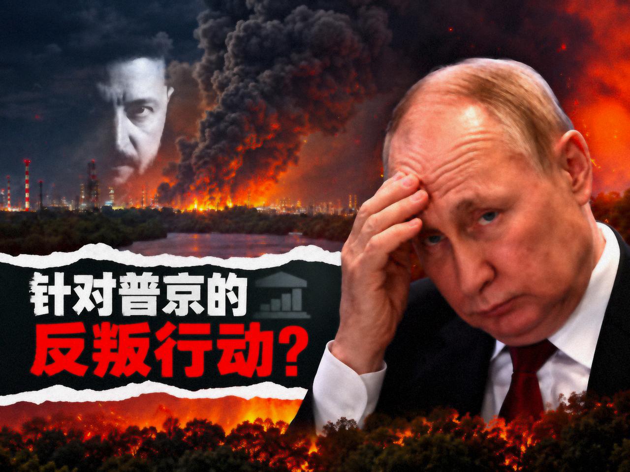 俄罗斯已不再相信胜利？普京正陷入孤立 - VisualPolitik EN - 中配