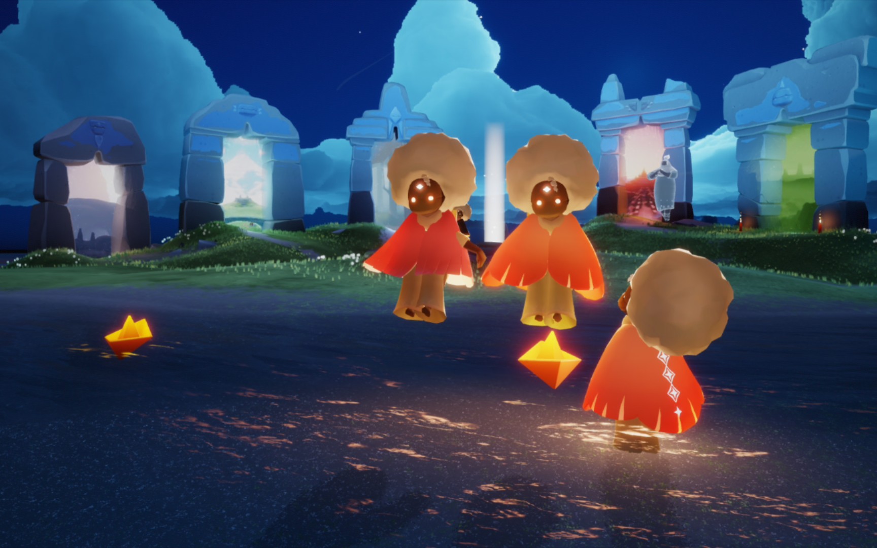 【光遇】棉花糖会传染 莫名可爱