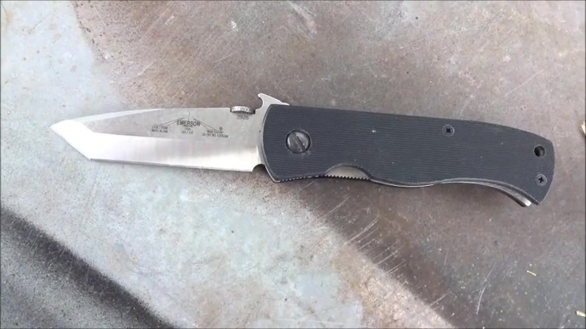 艾默生cqc7折刀暴力测试