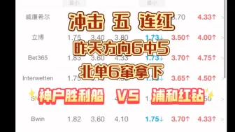 Download Video: 昨日方向6✓5，北单6串成功拿下，公推冲击五连红，目前状态尚可!