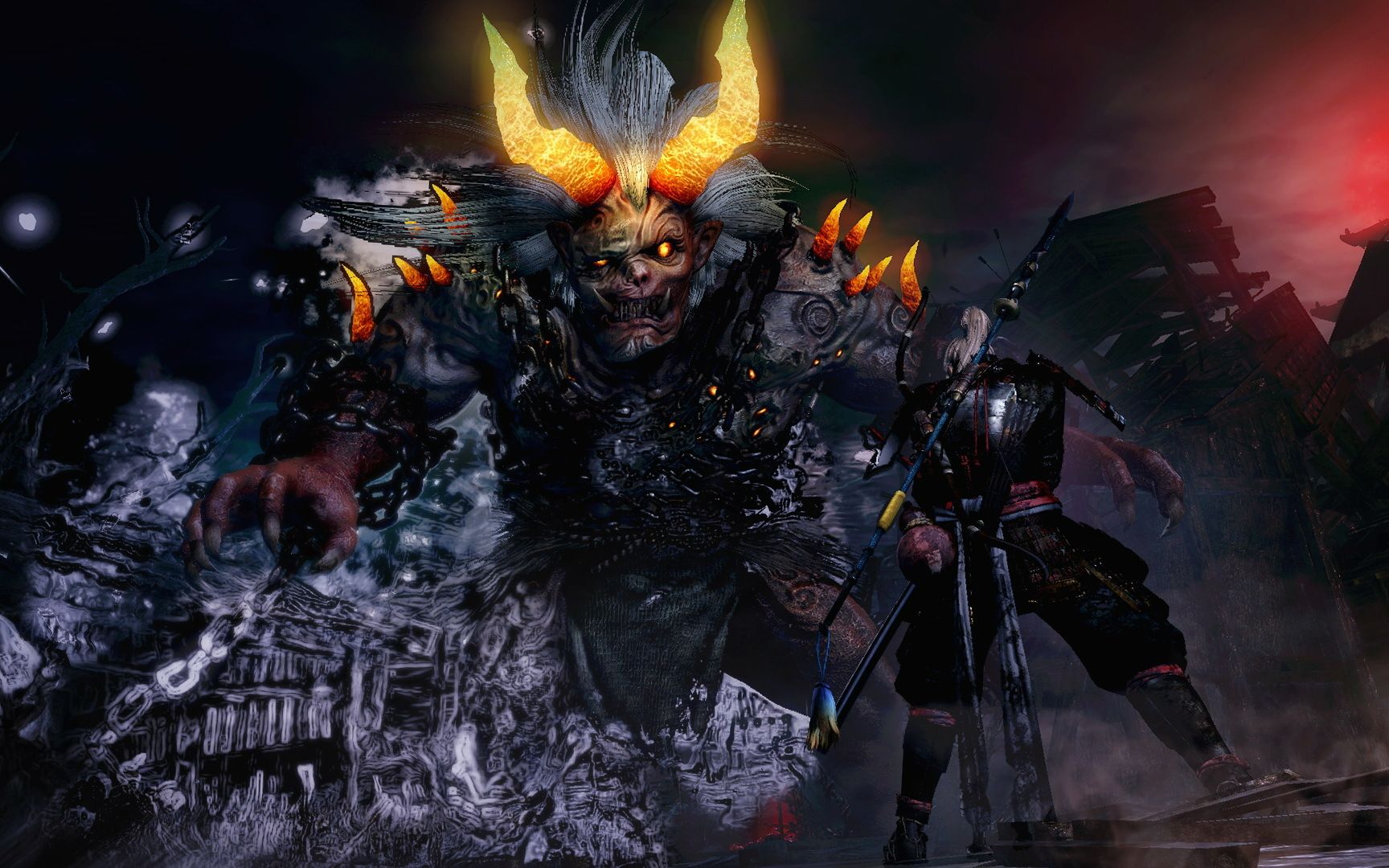 {无伤} 仁王1 一周目 怨灵鬼