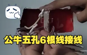 Download Video: 公牛插座五孔6根线接线方法