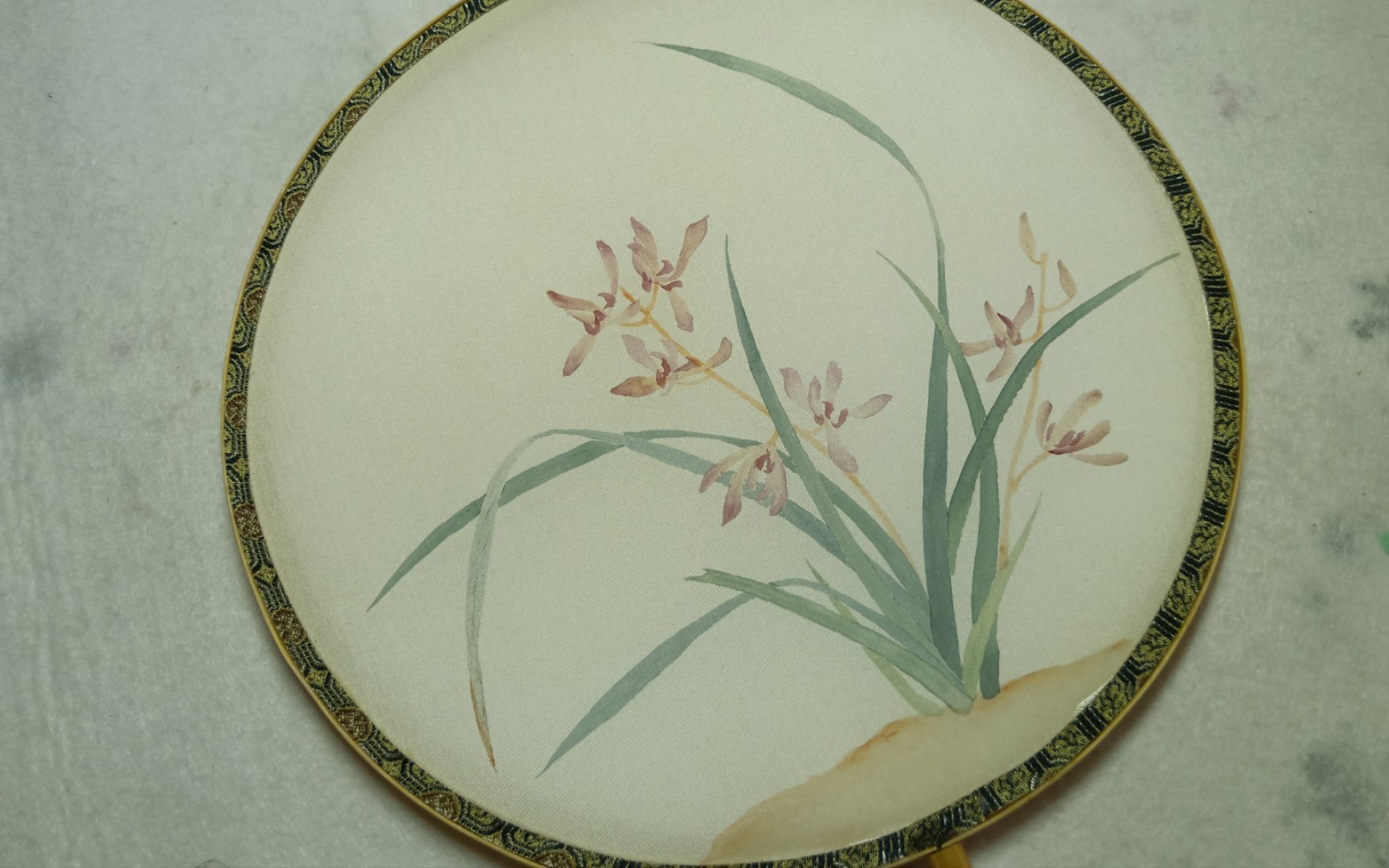 活动  【手绘】梦华录盼儿同款兰花扇子