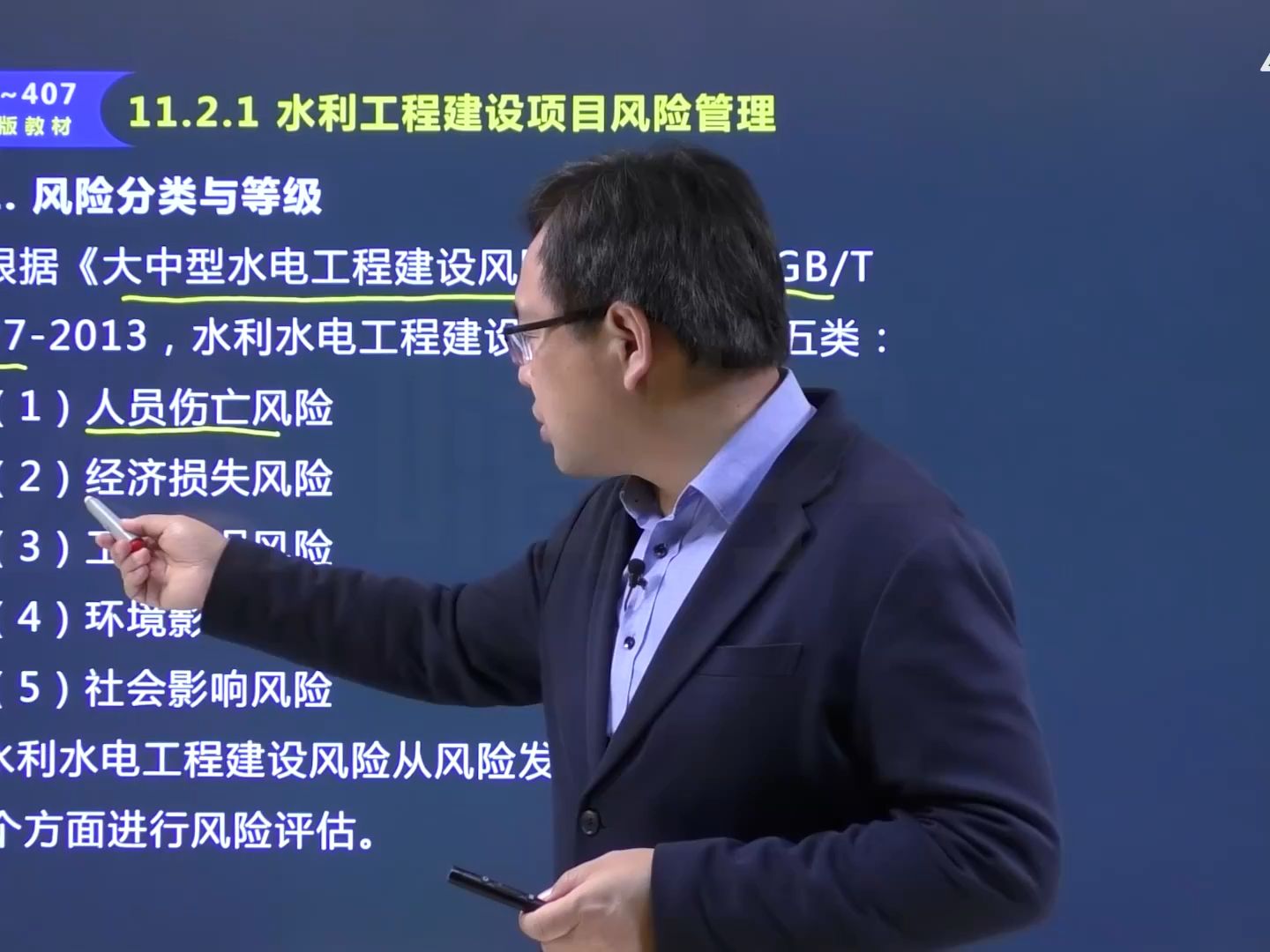 2024二建水利-精讲-吴长春-48.112(19)工程建设风险管控