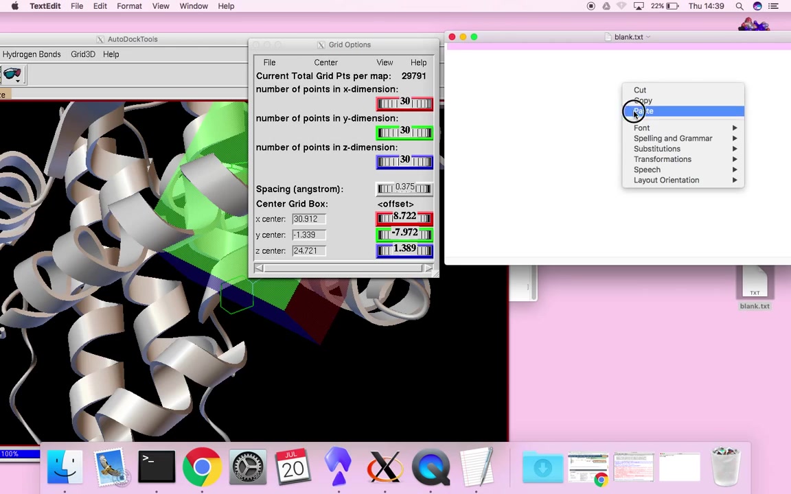 tutorial site specific docking using auto dock vina_bilibili