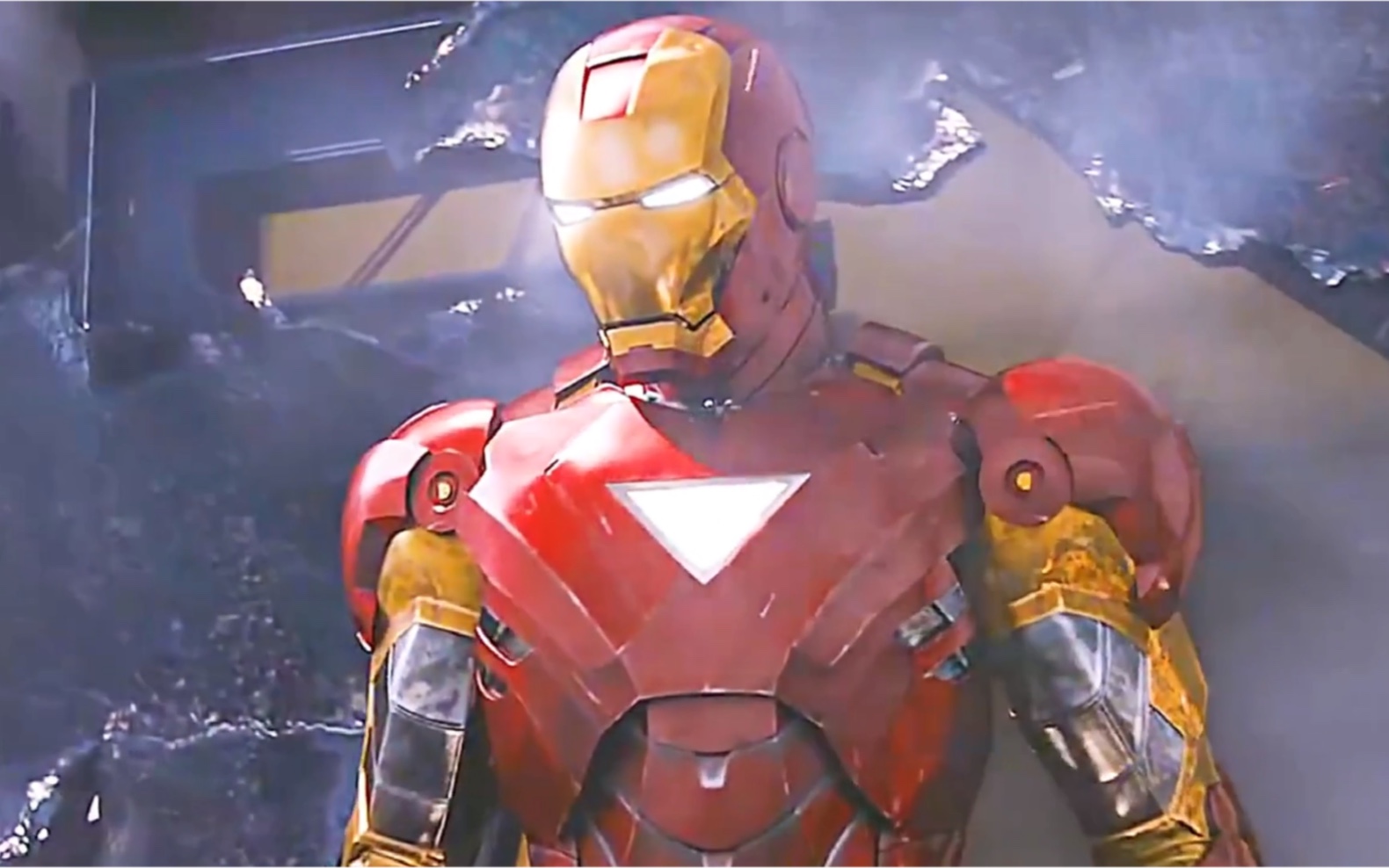 面对困难,面对灭霸,钢铁侠永不退缩!