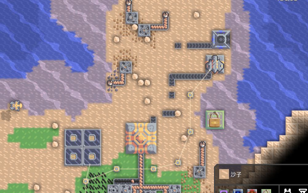 像素工厂mindustry地图重置工具模组演示