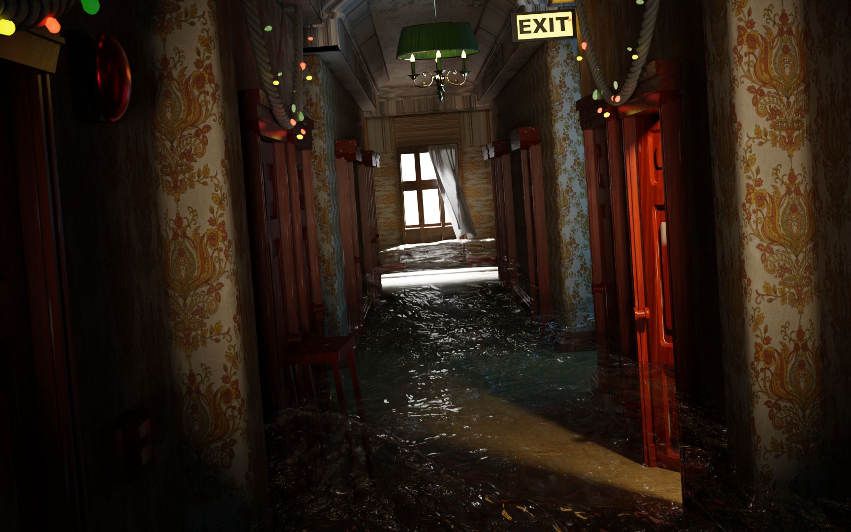 blender | 池核 | 恐怖场景