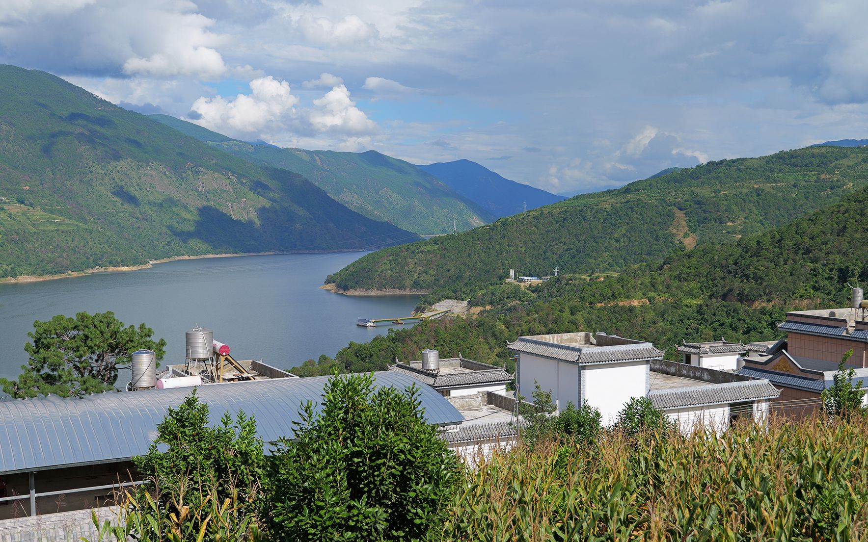 云南省临沧市凤庆县大寺乡茫街澜沧江自然山水风景#姚青春