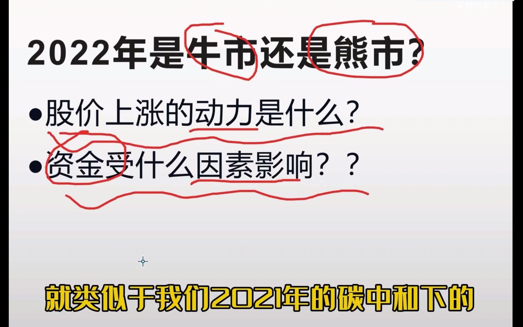 2022年是牛市还是熊市,接下来路该怎么走?看完你就有答案!哔哩哔哩bilibili