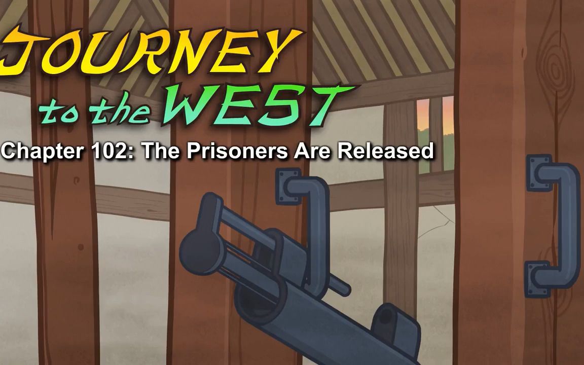 [图]西游记 动画 英文版 中英字幕 | Journey to the West 102_The Prisoners Are ReleasedSub