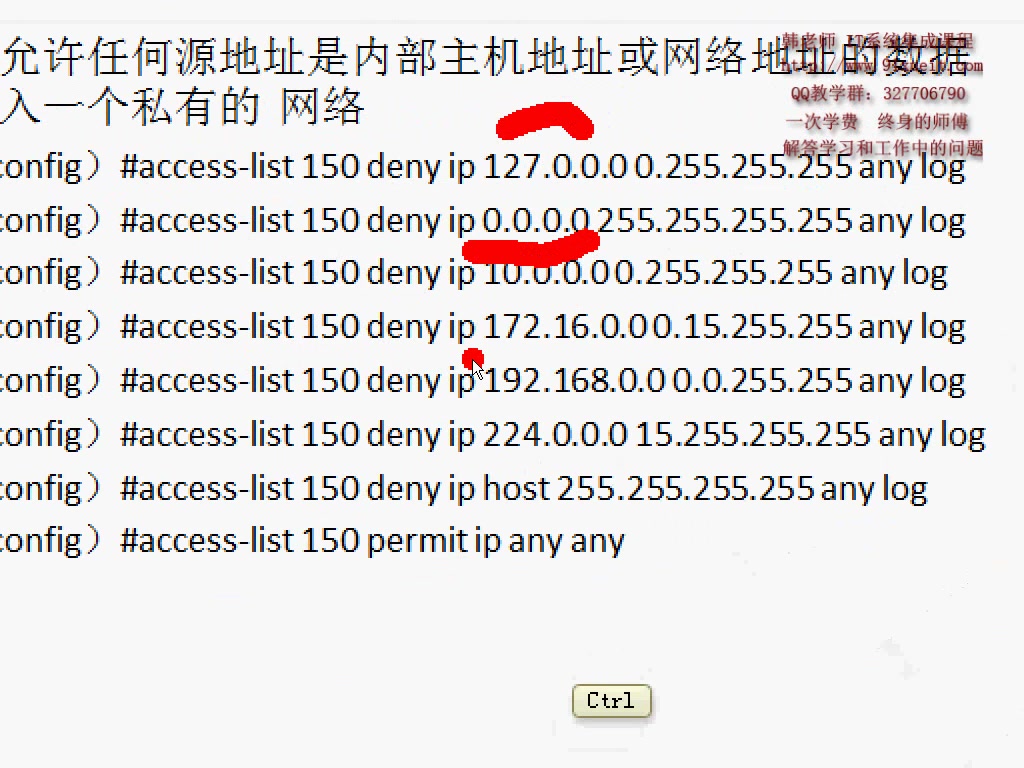 I第9章 ACL (路由器的访问控制列表)哔哩哔哩bilibili