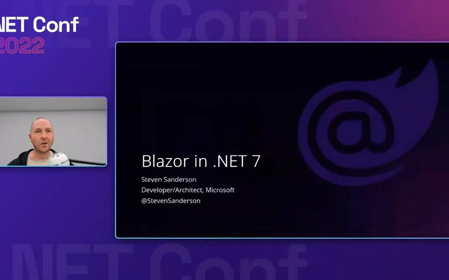 微软2022技术大会:.Net 7 Blazor哔哩哔哩bilibili