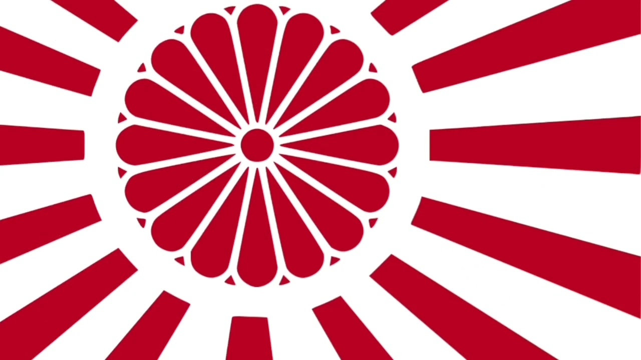 日本帝国国旗图片