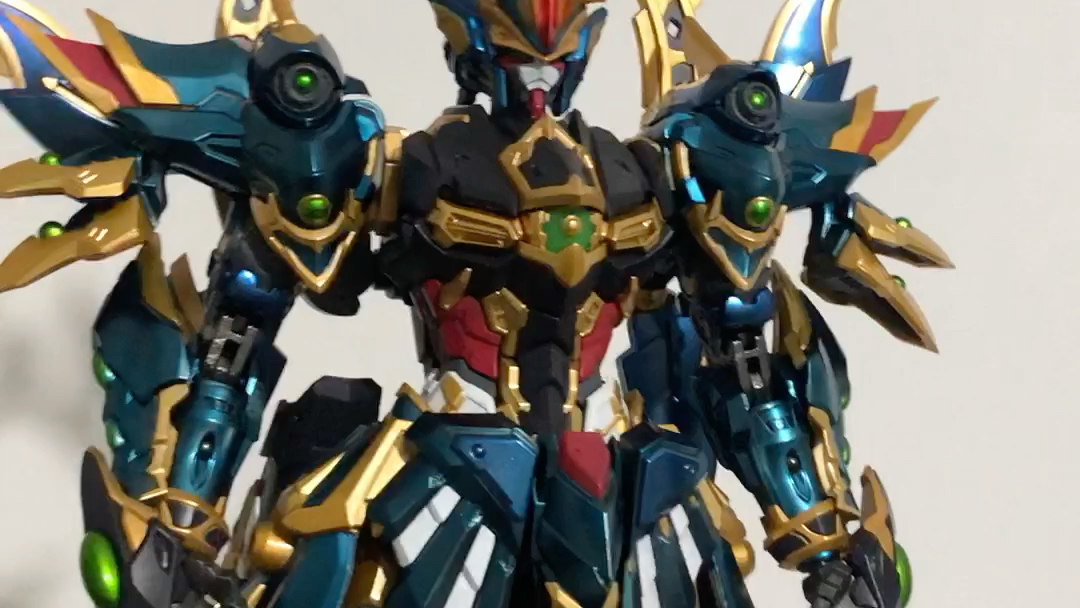 第一次代工藏道模型青龙伪电镀喷涂