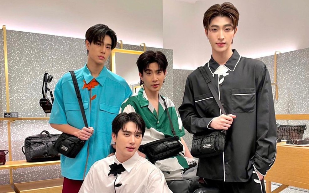 你正在追的泰国泰剧 盛世美颜四大帅哥时尚品牌写真秀:关钟鹏off umm