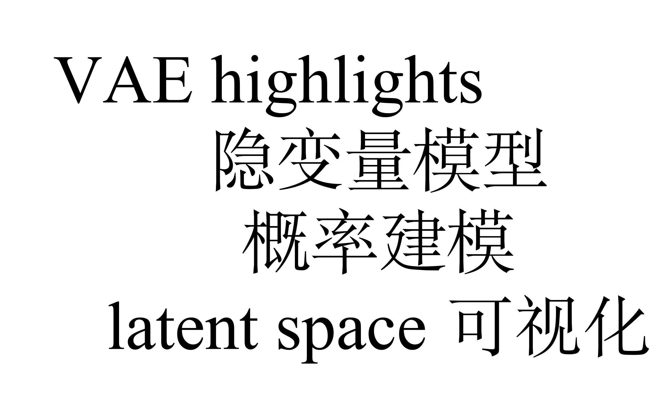 [VAE] VAE 核心concepts、概率建模思维及 latent space 可视化哔哩哔哩bilibili