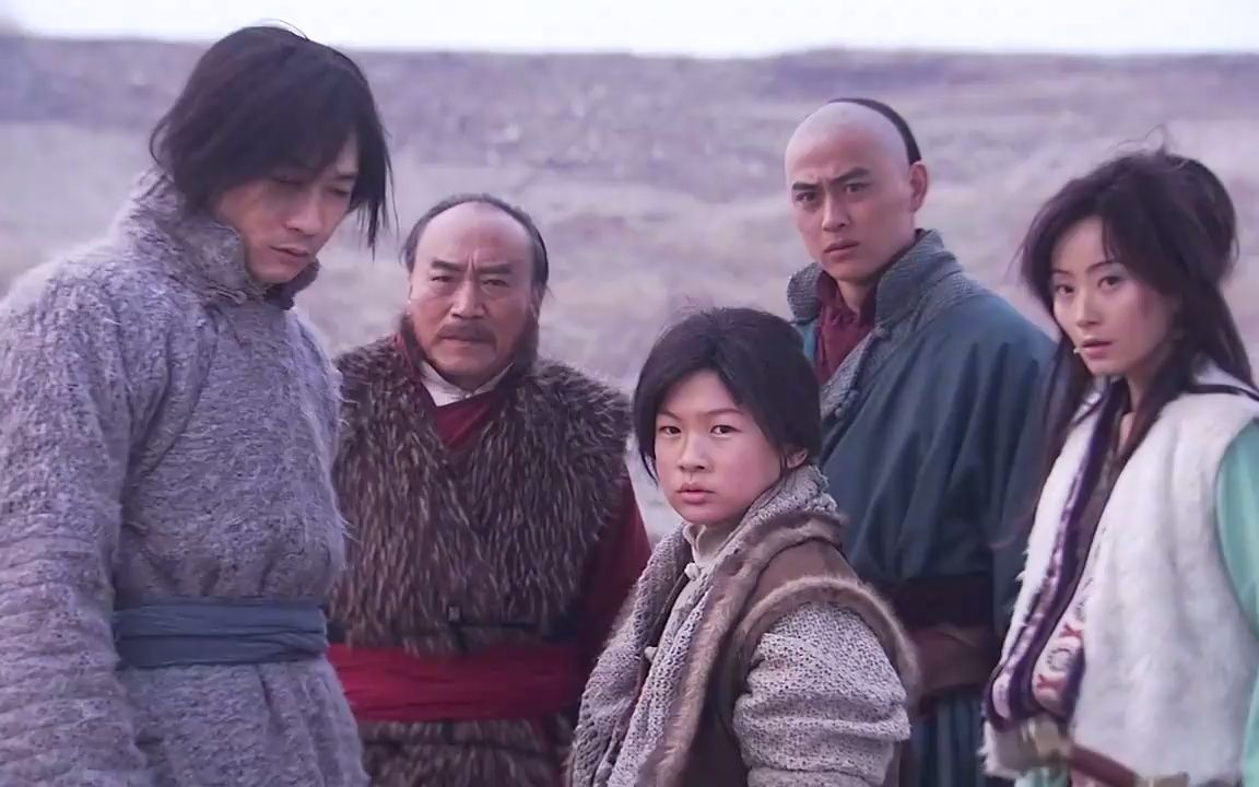 影视评论-雪山飞狐:老太太要杀小孩,小孩看到坏人来了,连忙跳河逃走!