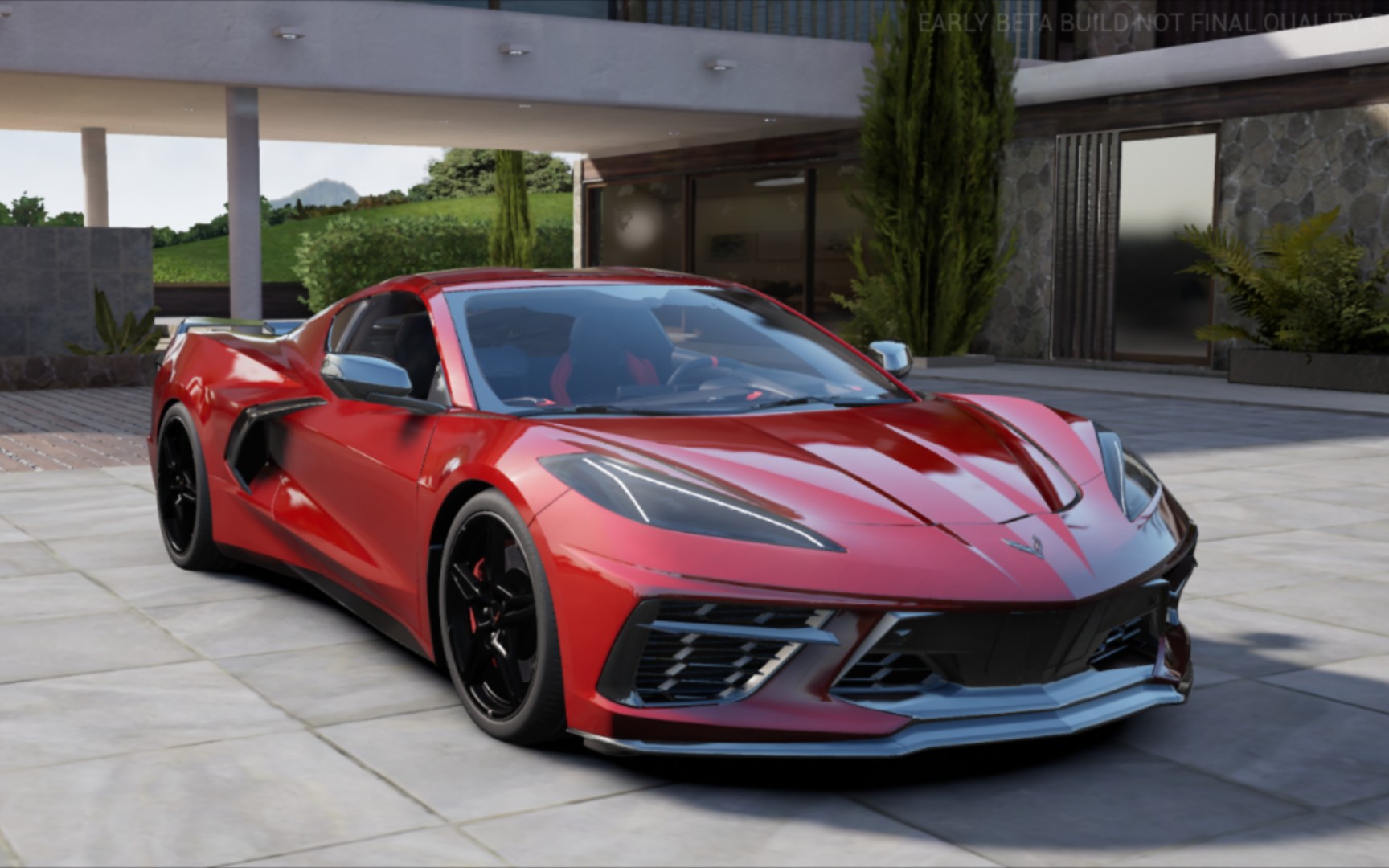 竞速大师初体验74跑车克尔维特c8