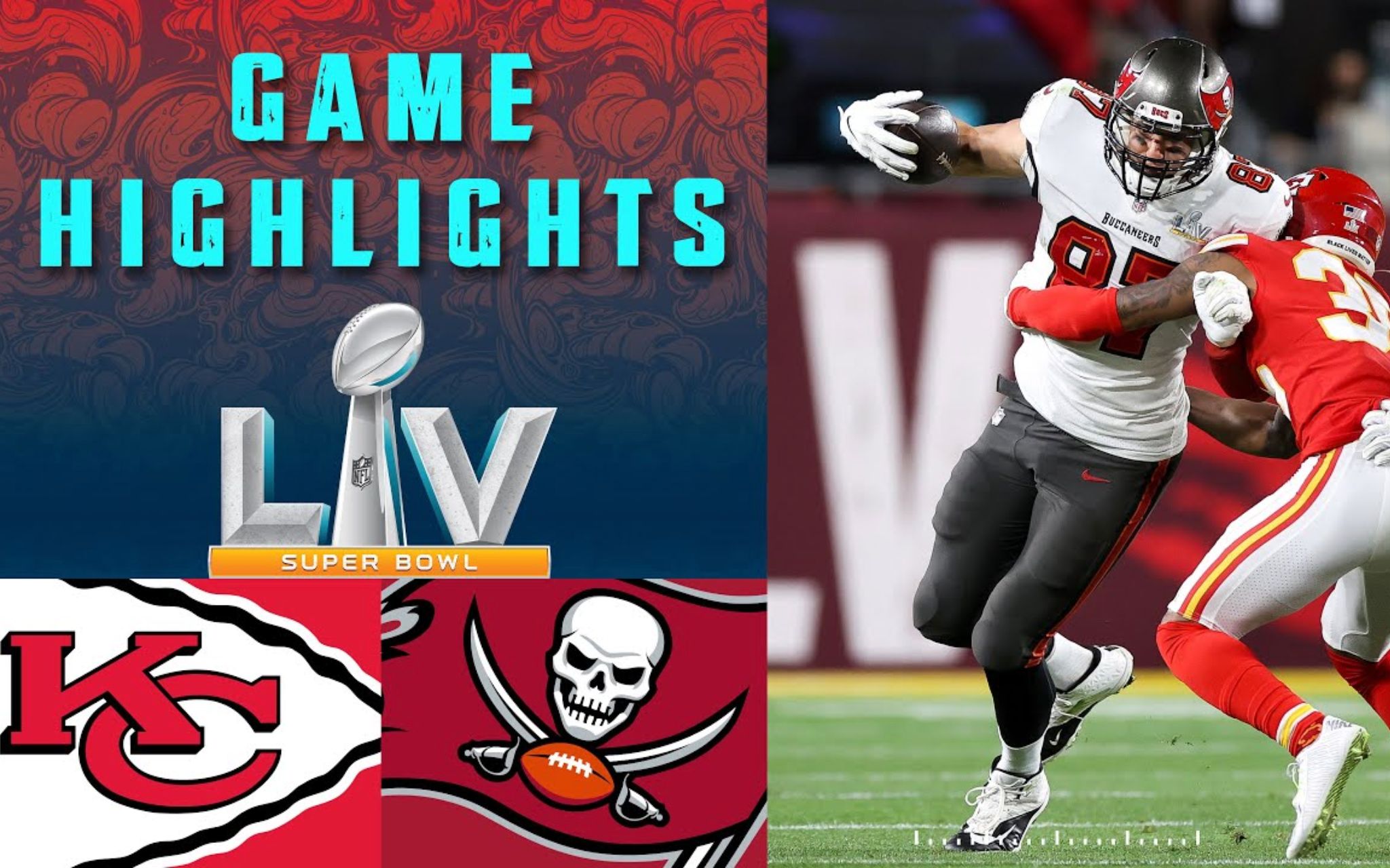 【nfl超级碗】酋长vs海盗比赛集锦