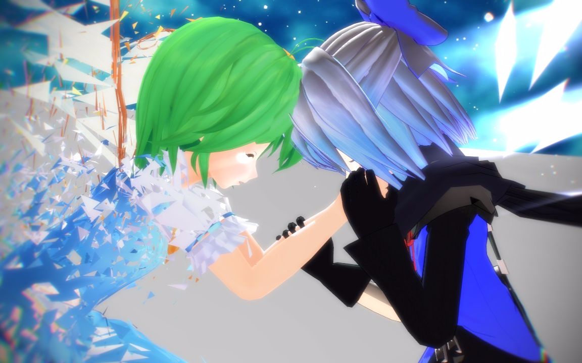 东方mmd春雪异变冰之诗ed